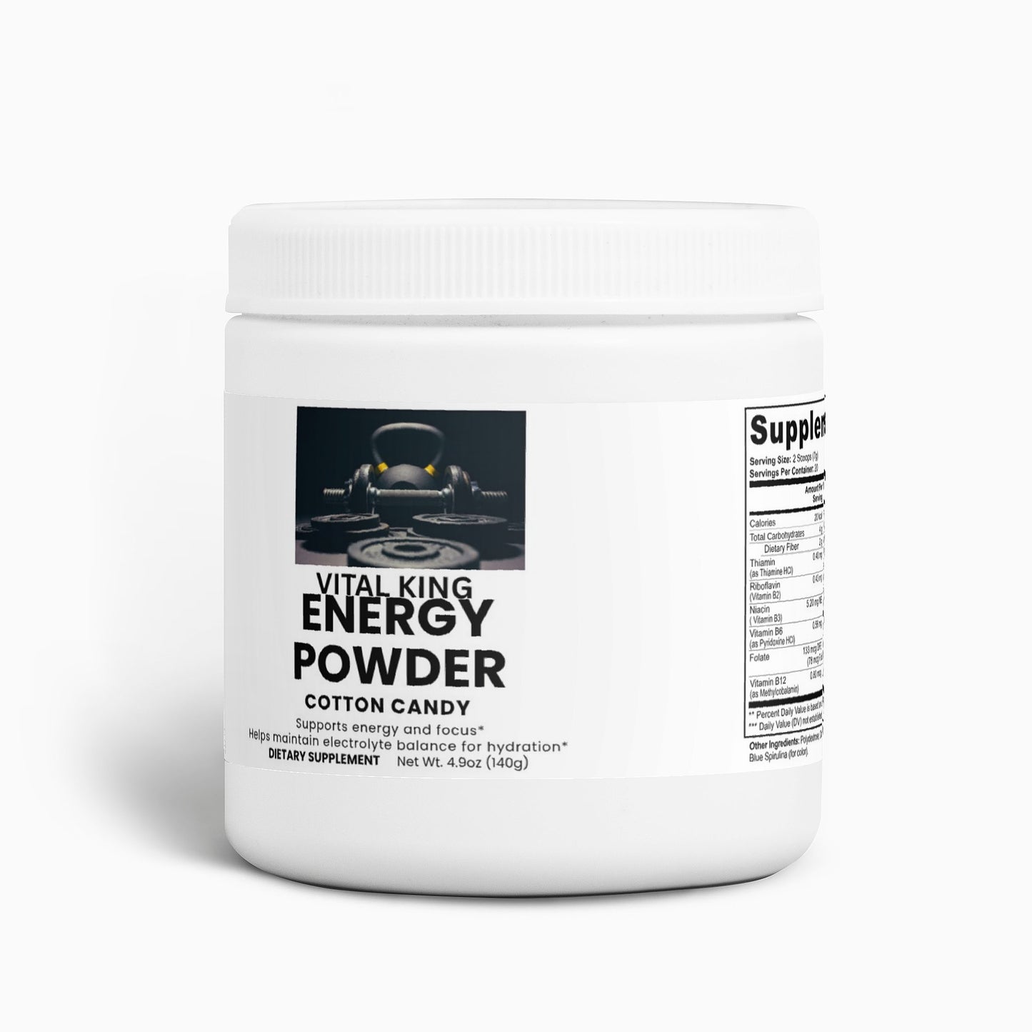 Energy Powder (Cotton Candy)