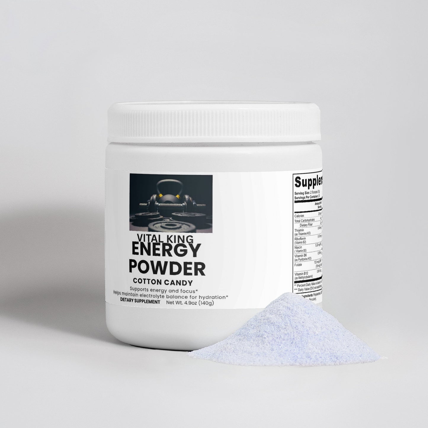 Energy Powder (Cotton Candy)