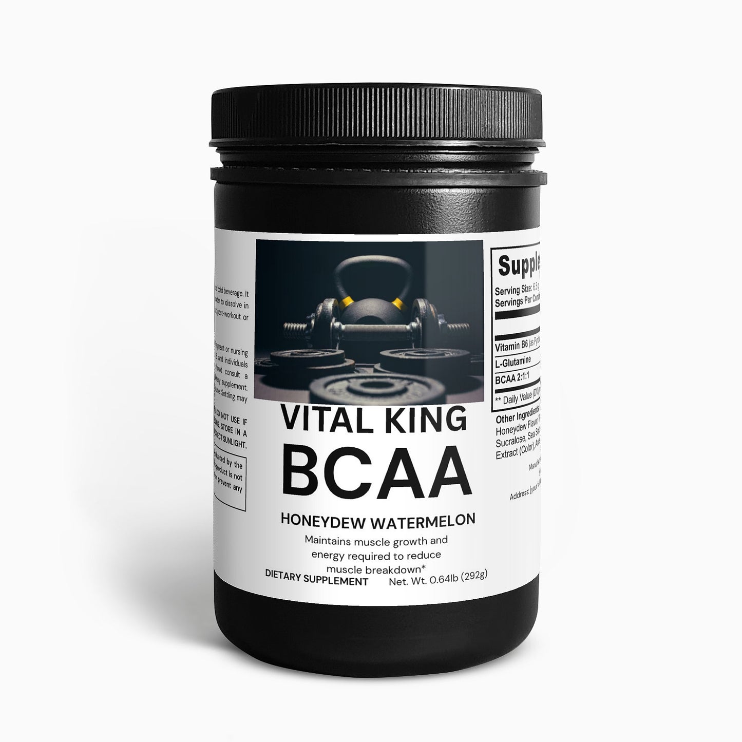 BCAA Post Workout Powder (Honeydew/Watermelon)