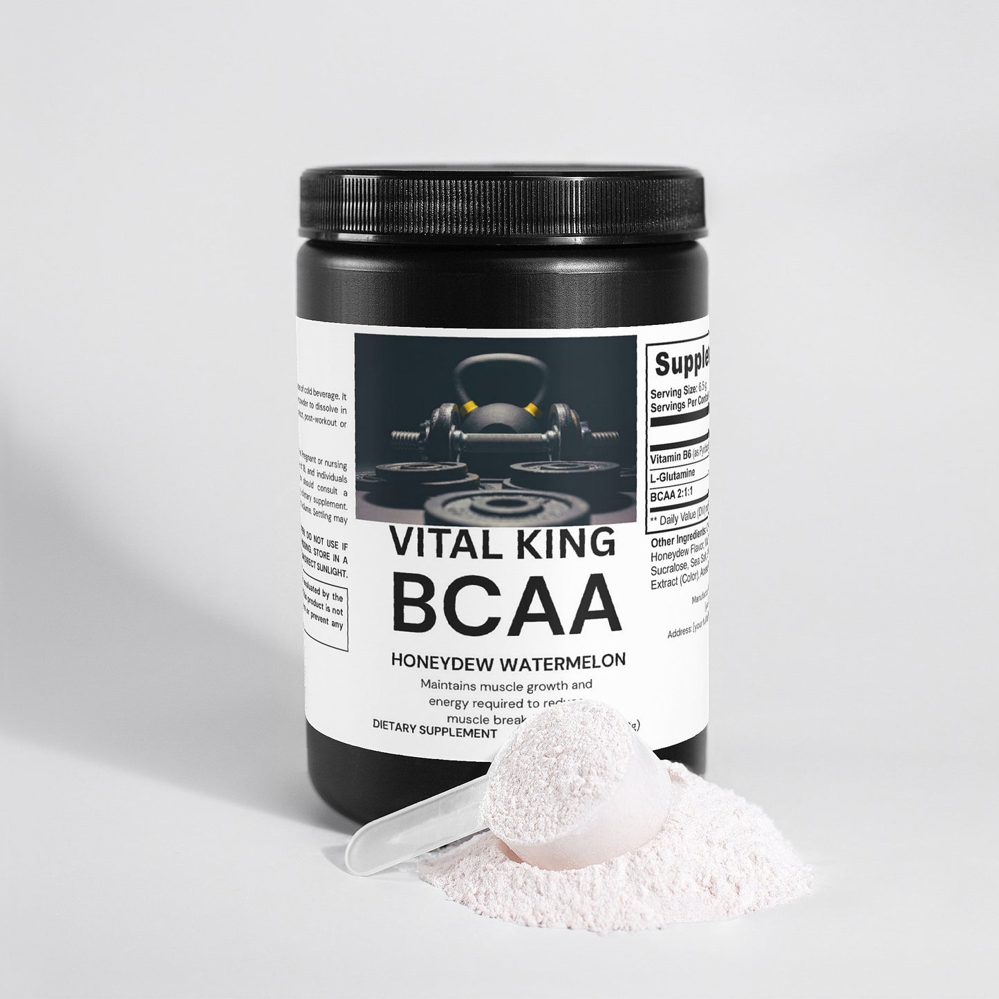BCAA Post Workout Powder (Honeydew/Watermelon)